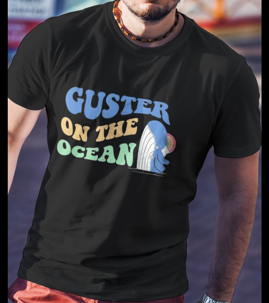 Guster On The Ocean Dolphin Groovy T-Shirt