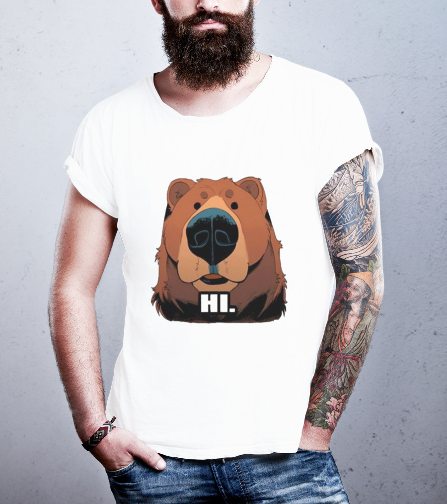 HI BYE BEAR HI T-Shirt
