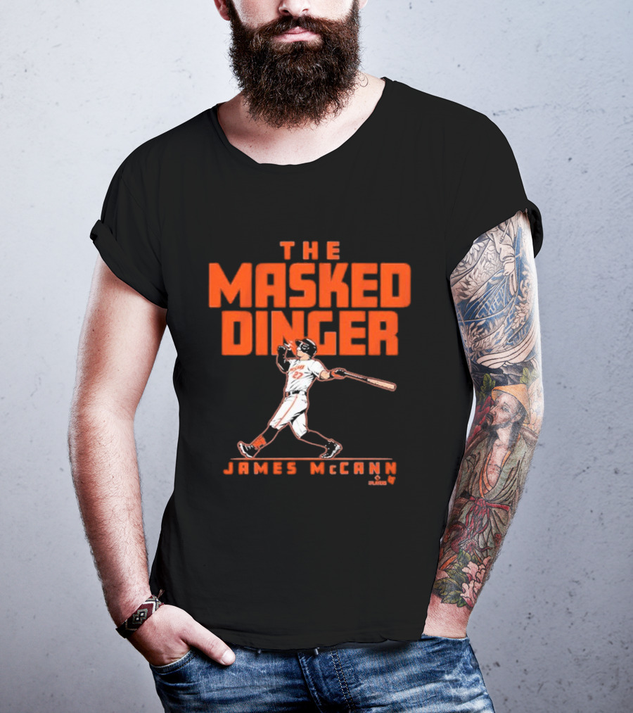 James McCann The Masked Dinger Baseball Player T-Shirt