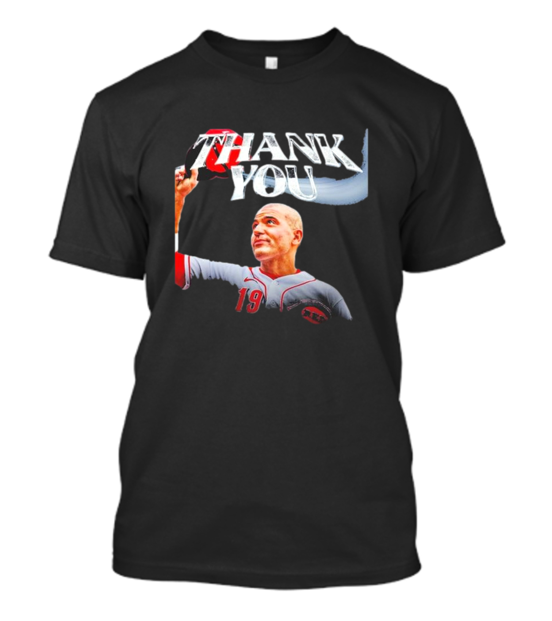 Joey Votto 19 Thank You Reds Baseball T-Shirt