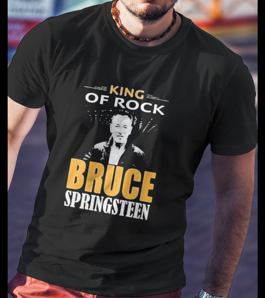 Bruce Springsteen King Of Rock T-Shirt