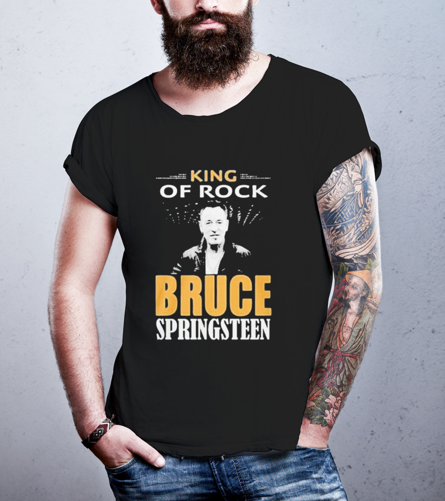 Bruce Springsteen King Of Rock T-Shirt