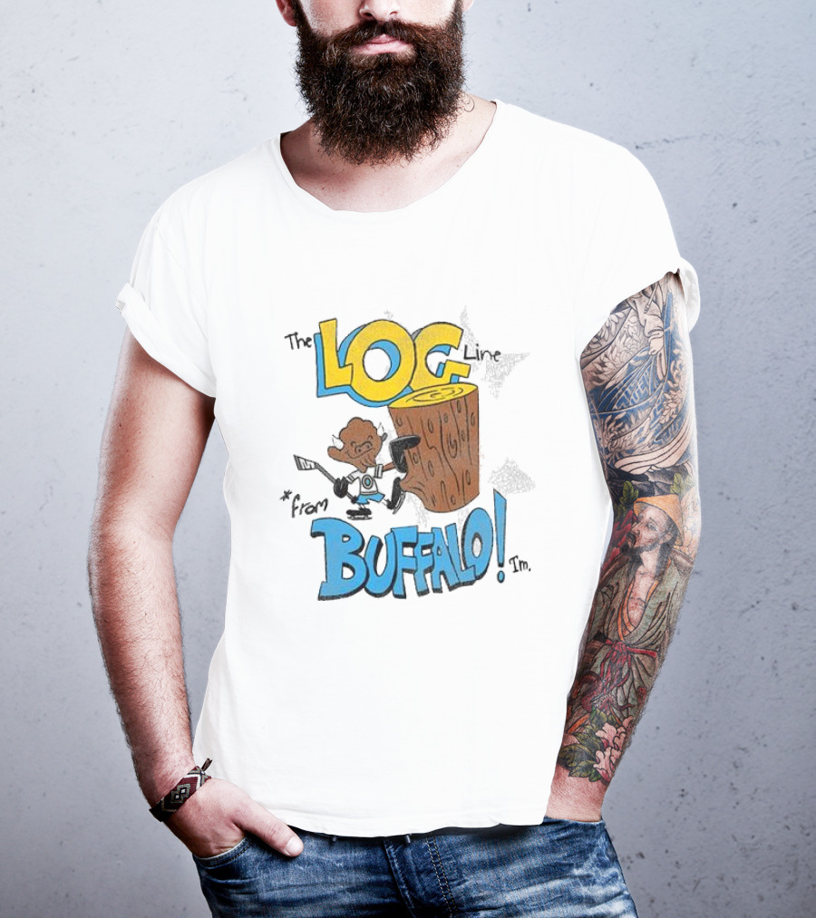 The Log Line From Buffalo Joe Lodico Buffalo Bills T-Shirt
