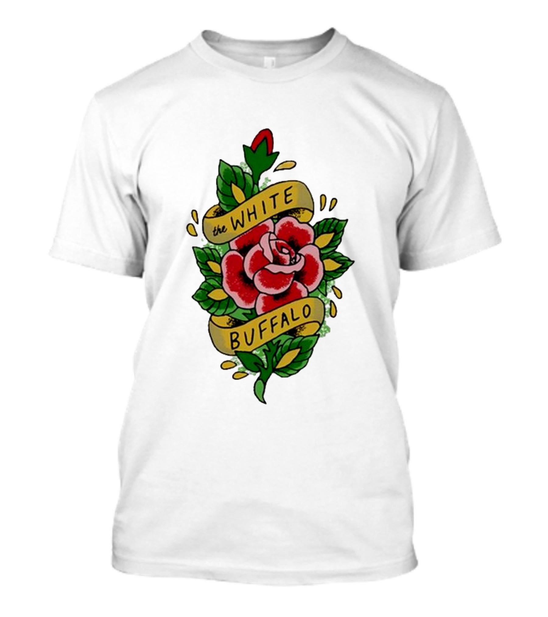 The White Buffalo Rose Tattoo T-Shirt