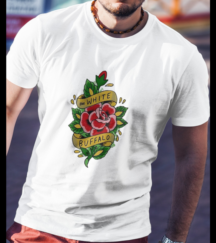 The White Buffalo Rose Tattoo T-Shirt
