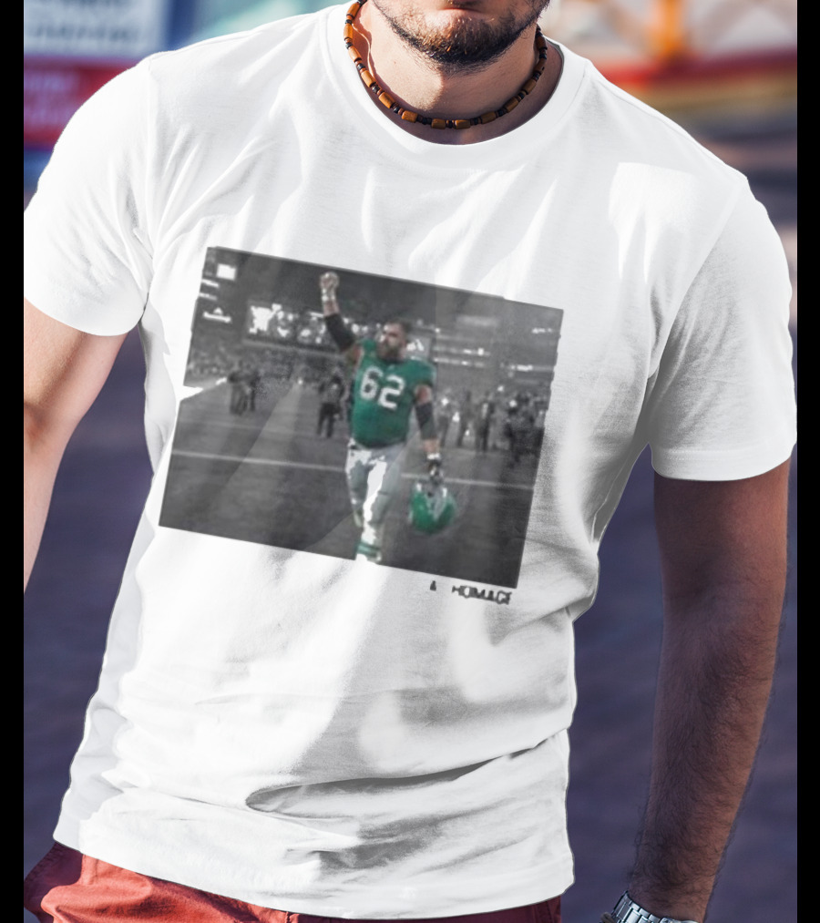 Travis Kelce Jason Kelce Pay Homage Number 62 Football Stadium T-Shirt