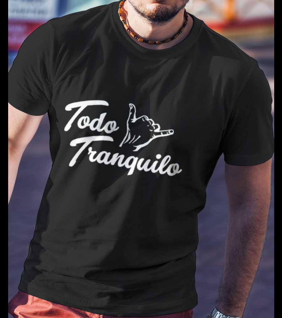 Todo Tranquilo Trosky Baseball Shaka T-Shirt