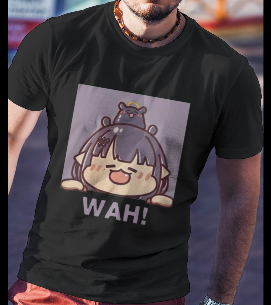 Hololive WAH Win All Heart Cute Anime Character T-Shirt