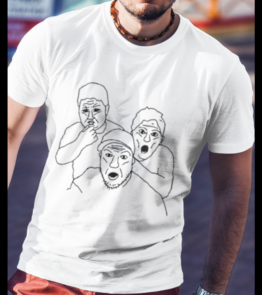Wojack Rizz Meme Faces T-Shirt