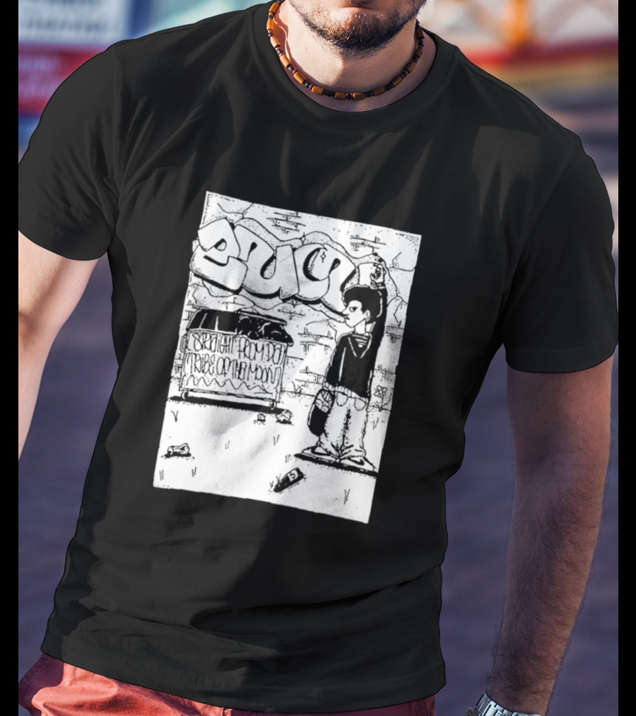 Zulu Black Powerviolence Street Art From The Tribe Of The Moon T-Shirt