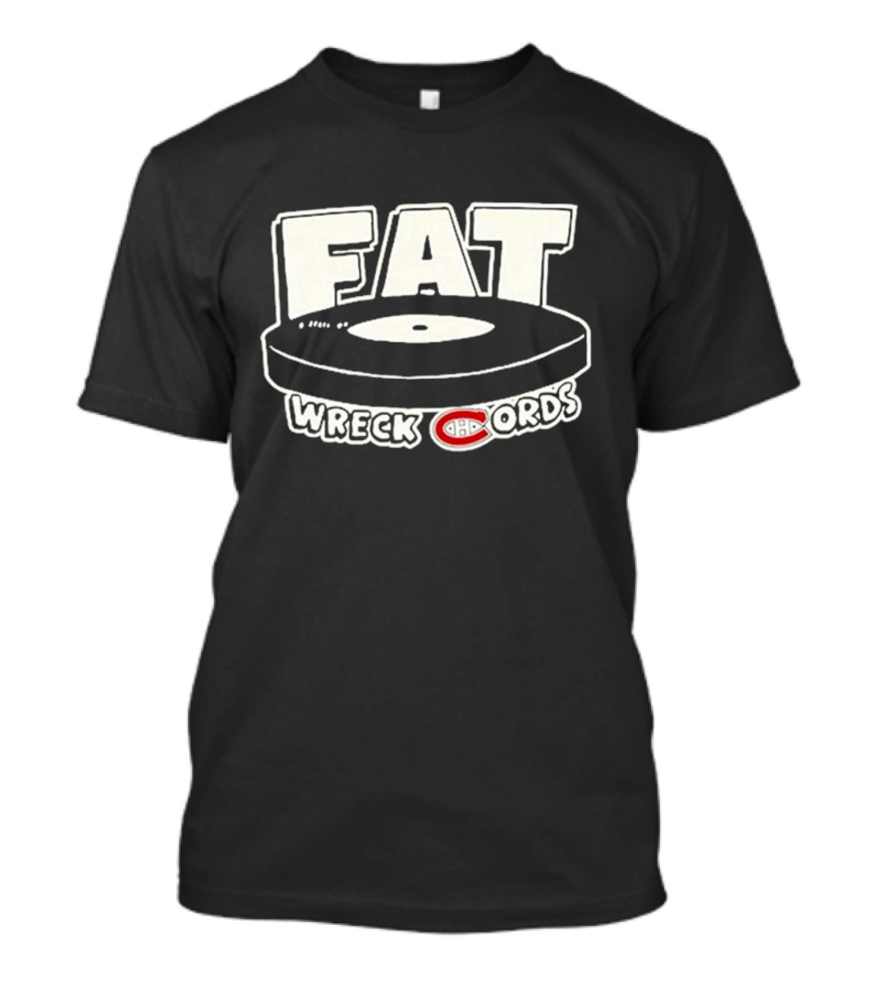 Fat Wreck Chords Habs Logo Mashup Let's Go Habs T-Shirt