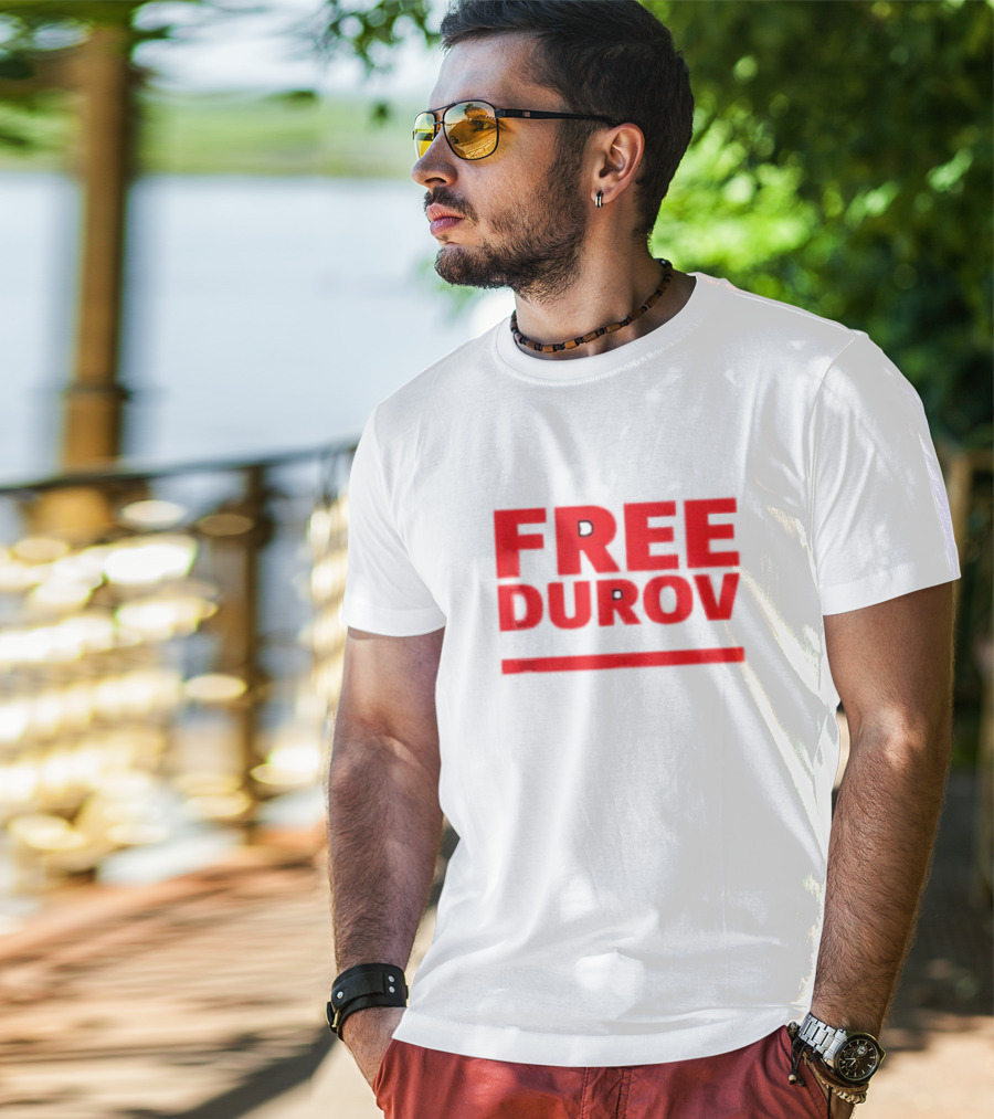 FREE DUROV PRIVACY IS NOT A CRIME T-Shirt