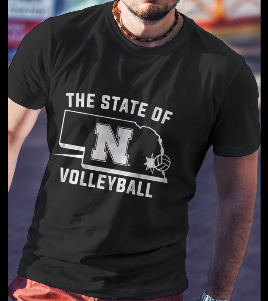 The State Of Volleyball Nebraska N T-Shirt