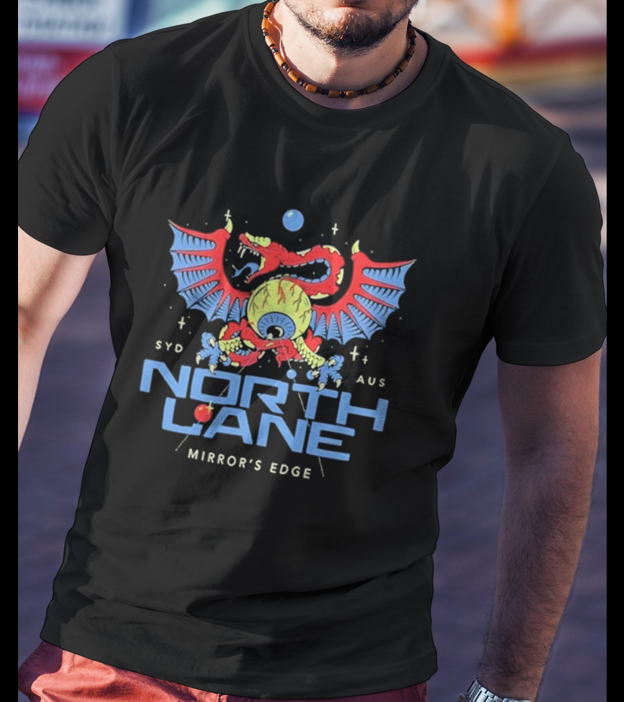 Northlane Mirror's Edge Dragon Eye Syd Aus T-Shirt