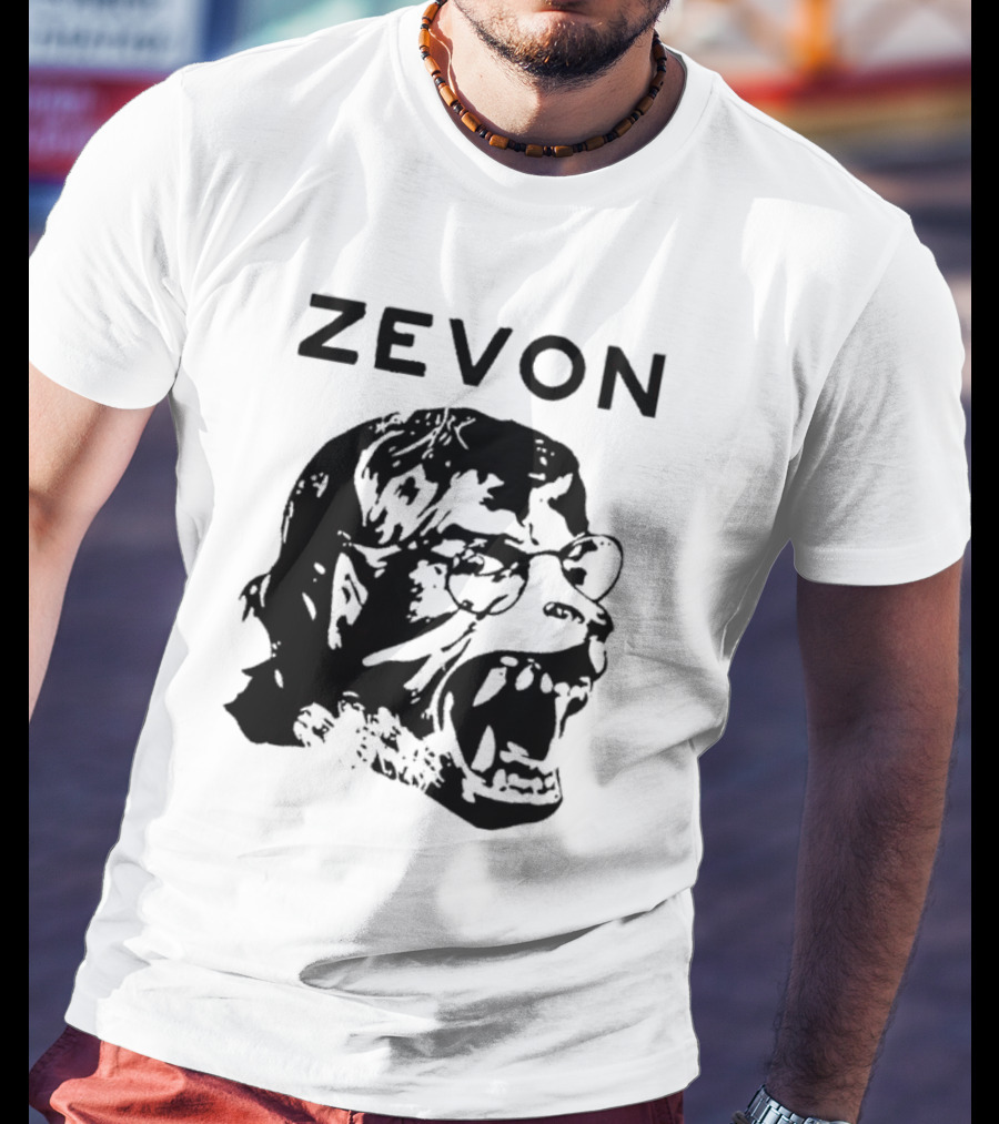 Zevon Angry Face Drawing T-Shirt