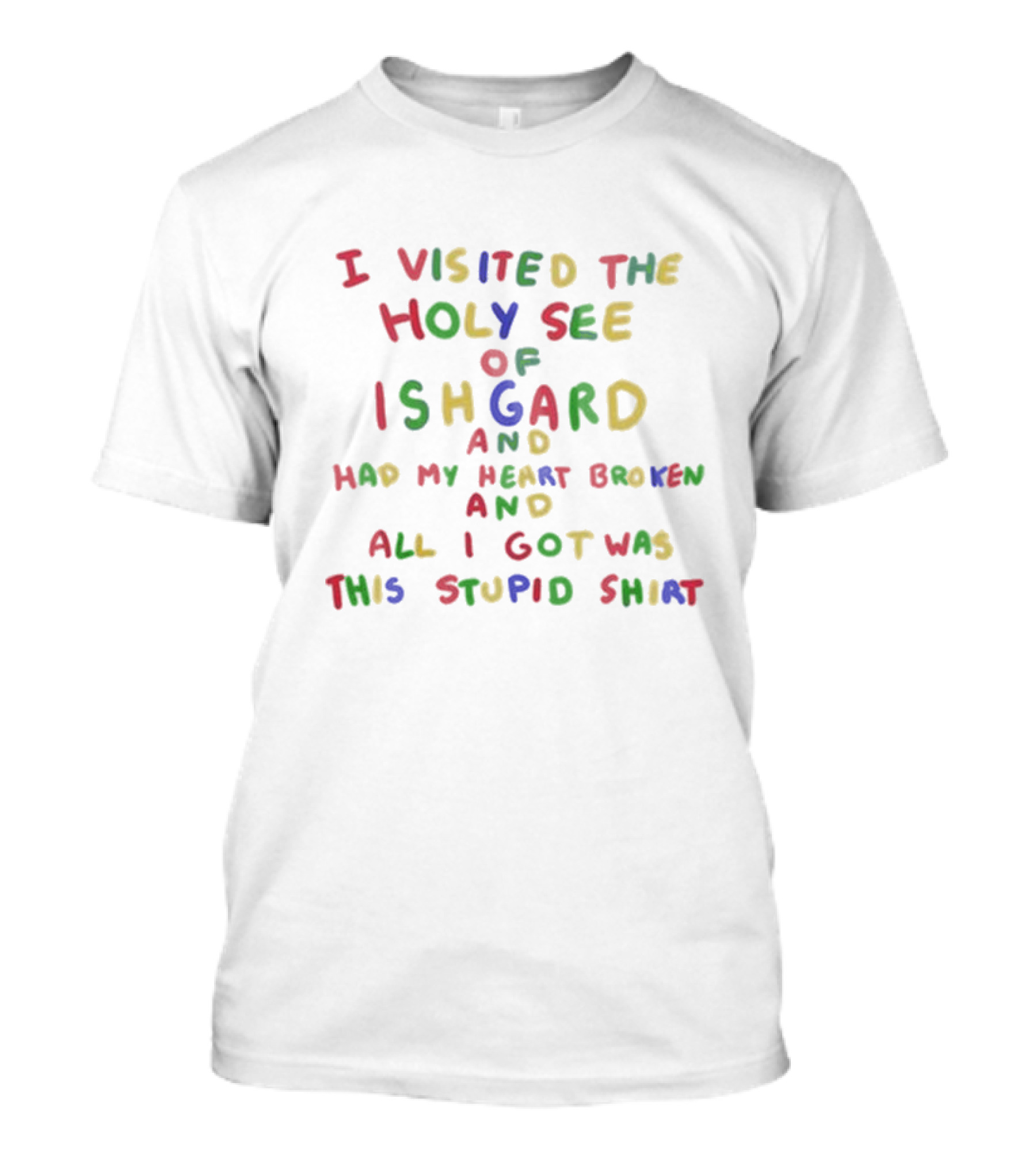 I Visited The Holy See Of Ishgard And Had My Heart Broken And All I Got Was This Stupid T-Shirt