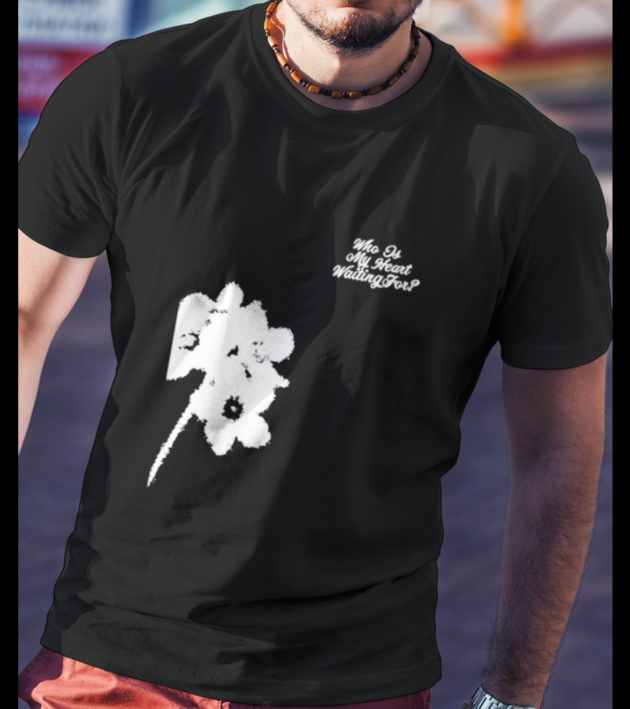 Park Jimin Who Is My Heart Waiting For Floral T-Shirt