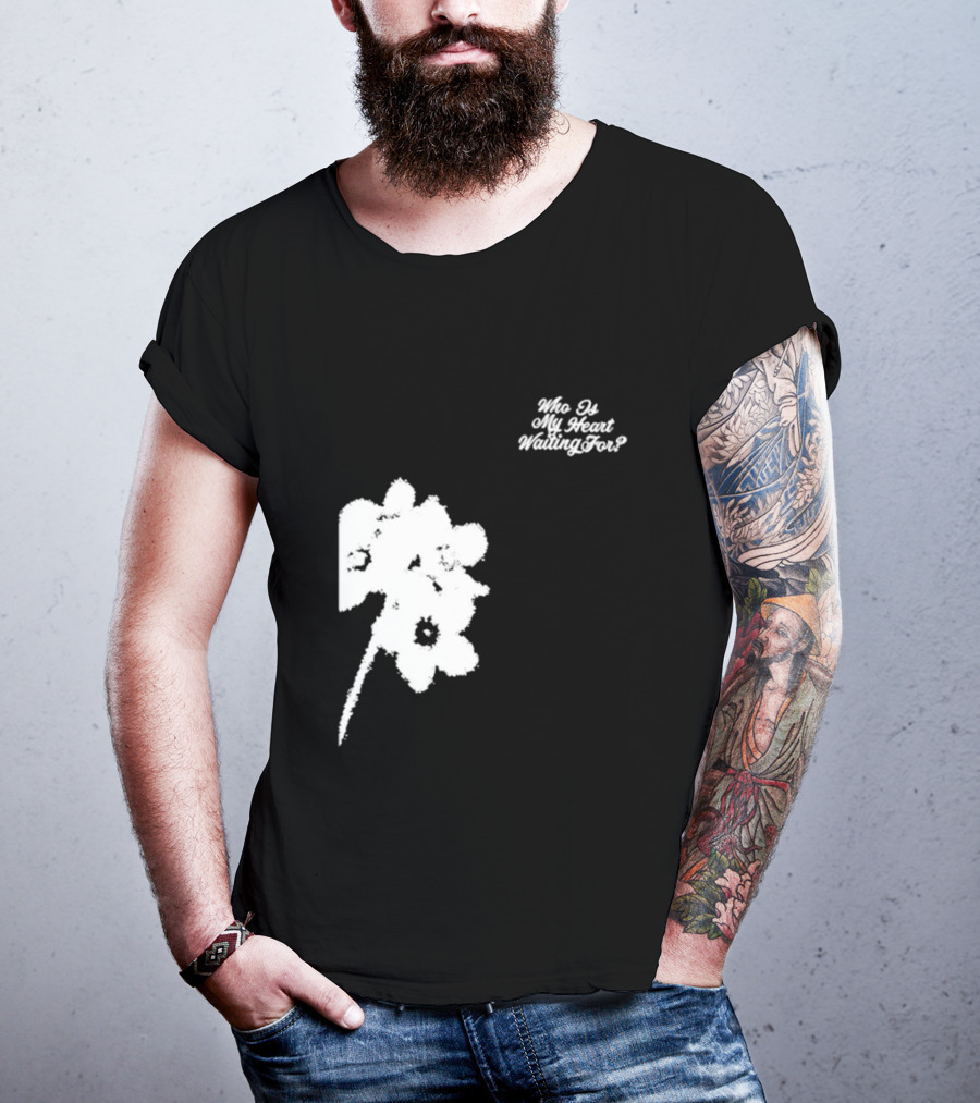 Park Jimin Who Is My Heart Waiting For Floral T-Shirt