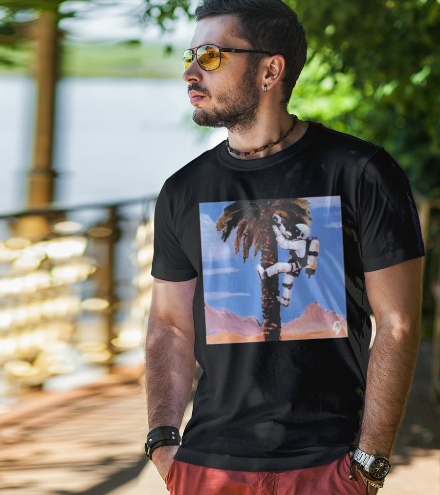 Reasonable Doubt S02 Mckinley Freeman Astronaut Climbing Palm T-Shirt