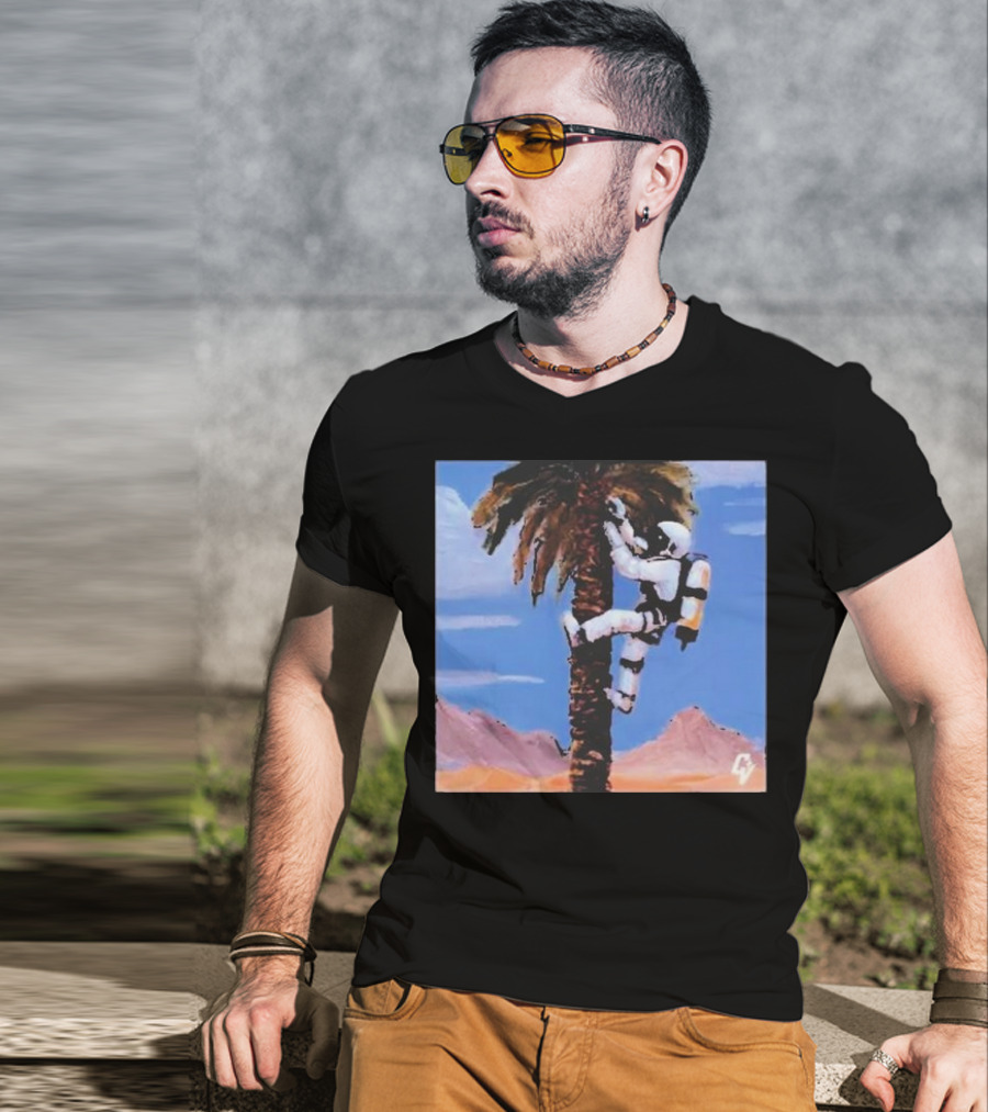 Reasonable Doubt S02 Mckinley Freeman Astronaut Climbing Palm T-Shirt