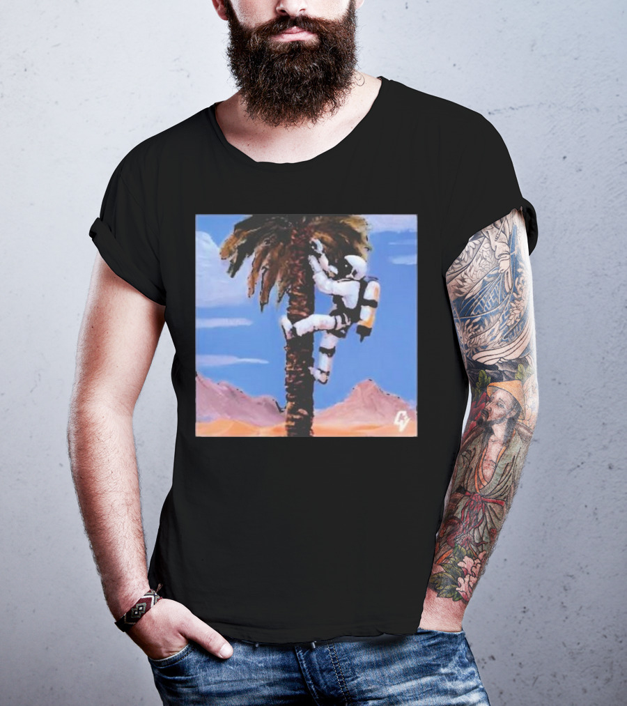 Reasonable Doubt S02 Mckinley Freeman Astronaut Climbing Palm T-Shirt