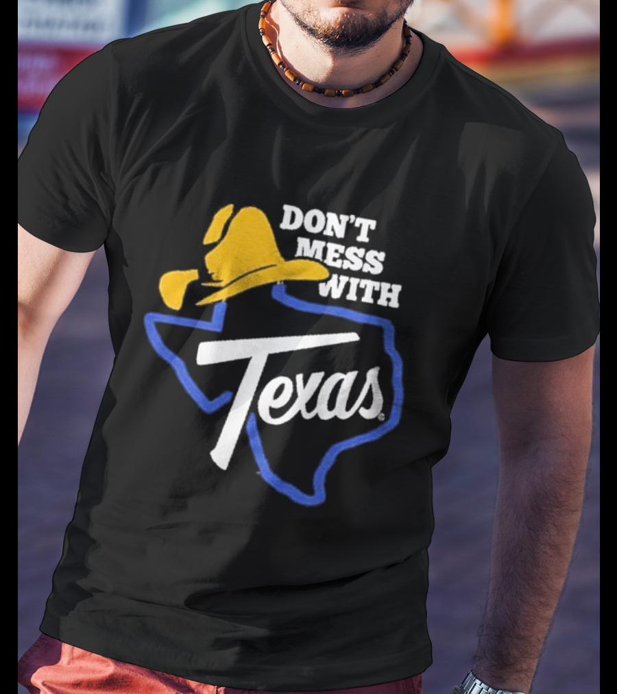 Don't Mess With Texas State Bobcats Football Cowboy T-Shirt