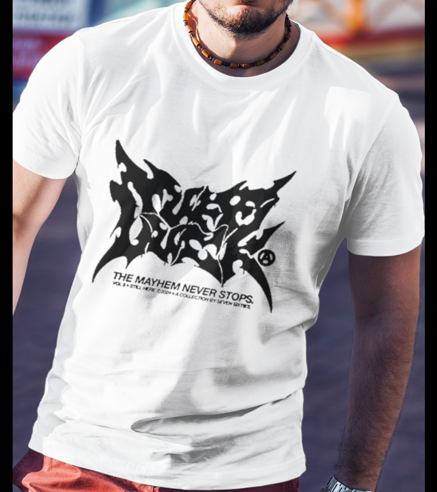 Tuff Luck Vol 8 The Mayhem Never Stops Collection By Seven Stories T-Shirt