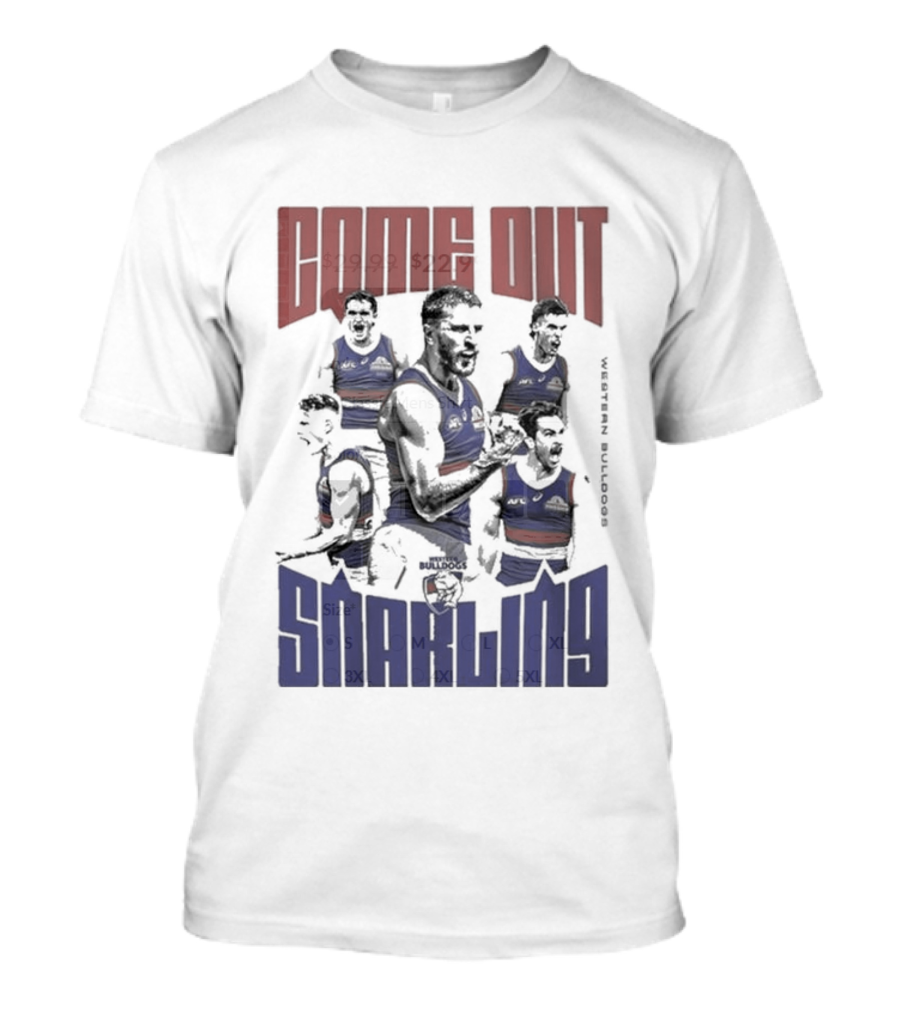 Come Out Snarling Western Bulldogs T-Shirt
