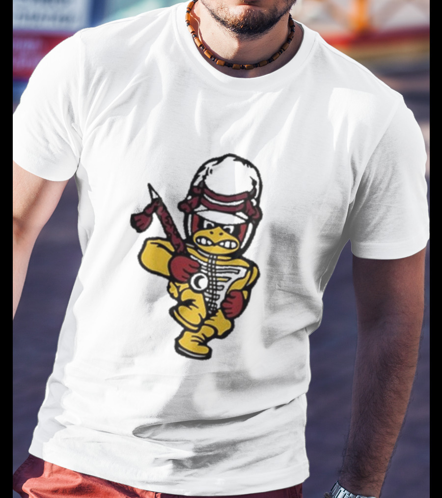 Ci Sport Marching Band Cy Cartoon Mascot With Baton And Shako T-Shirt