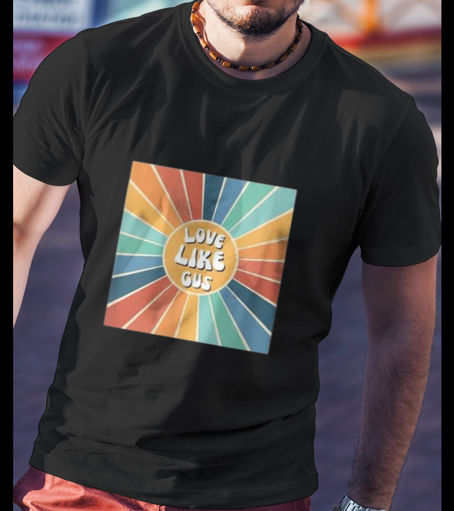Love Like Gus Retro Sunshine Stripes T-Shirt