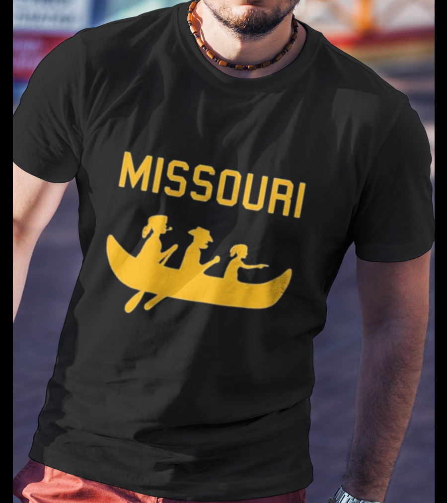 Missouri Logboat Brewing Family Canoe Adventure T-Shirt