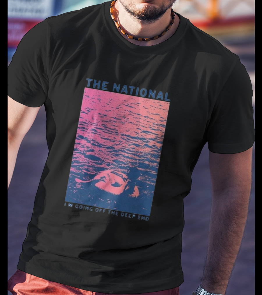 The National I'm Going Off The Deep End Vintage Swimmer T-Shirt