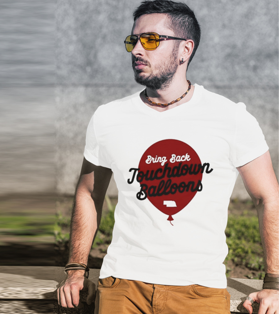 Bring Back Touchdown Balloons Football Celebration T-Shirt