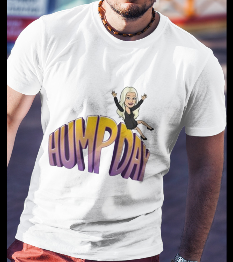 Debbie Quasimodo Hump Day Cartoon Character Text T-Shirt