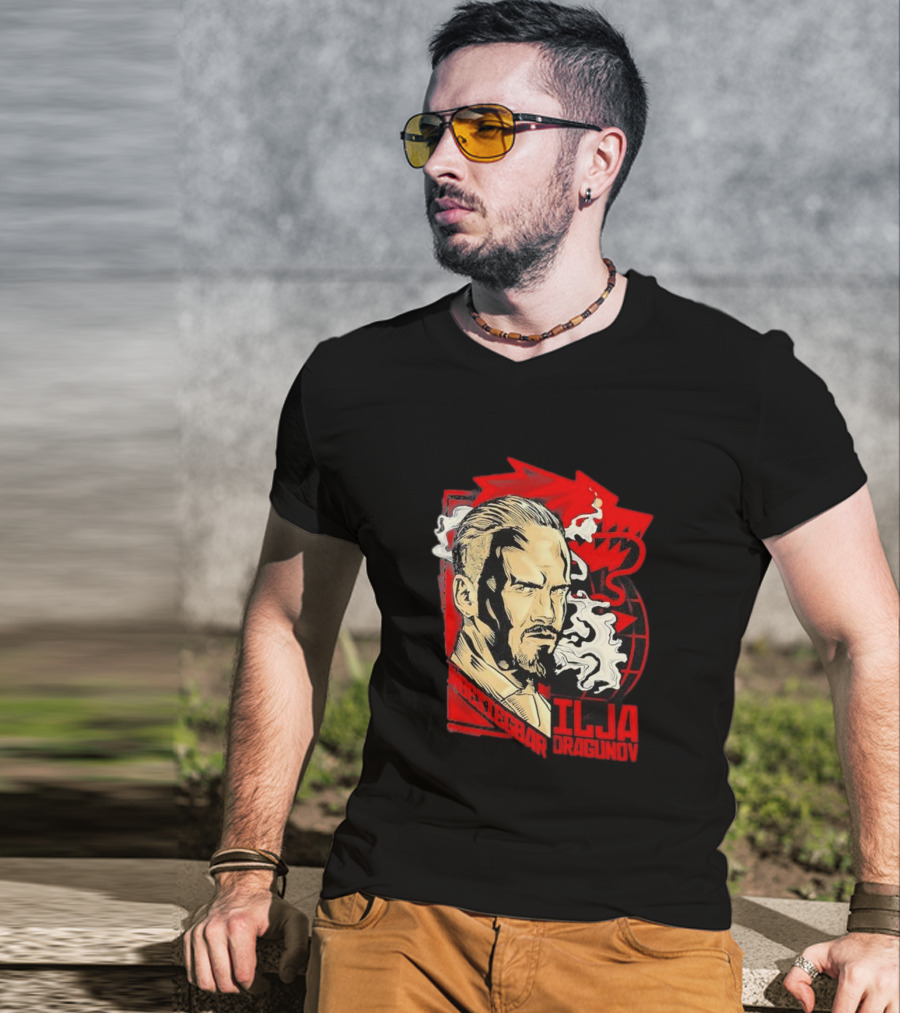 Ilja Dragunov Unbesiegbar Red Dragon T-Shirt
