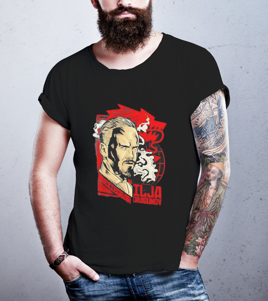 Ilja Dragunov Unbesiegbar Red Dragon T-Shirt