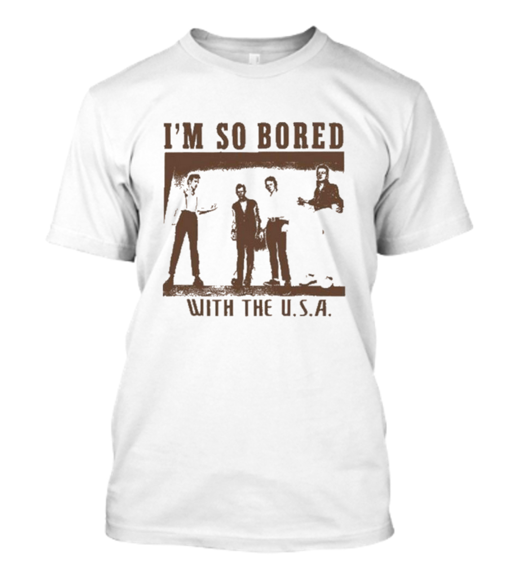 I'm So Bored With The USA Lowlvl Band T-Shirt