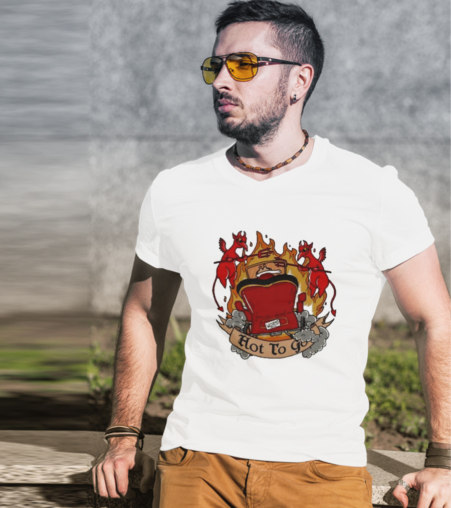 Hot To Go Flames Racing Devils Ryan L Wldryd T-Shirt