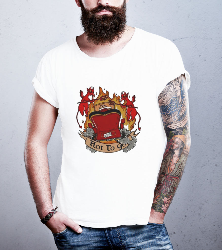 Hot To Go Flames Racing Devils Ryan L Wldryd T-Shirt