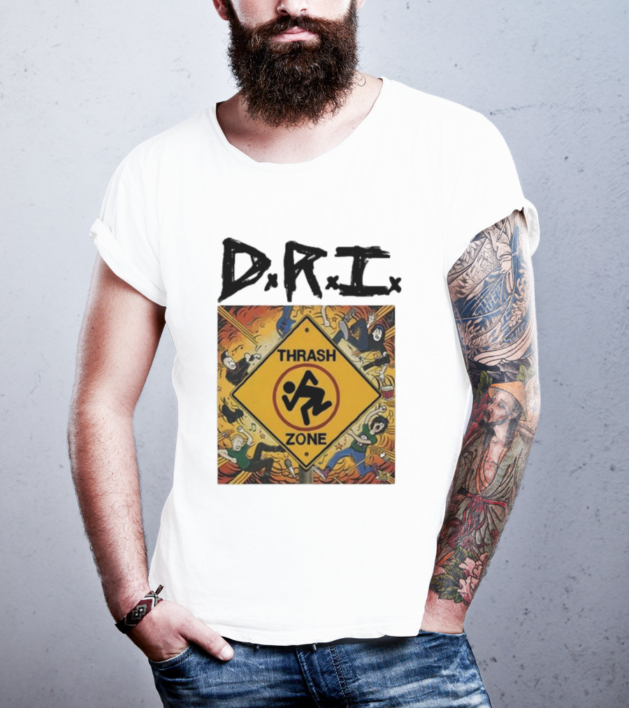 DRI Thrash Zone Texas Punk T-Shirt