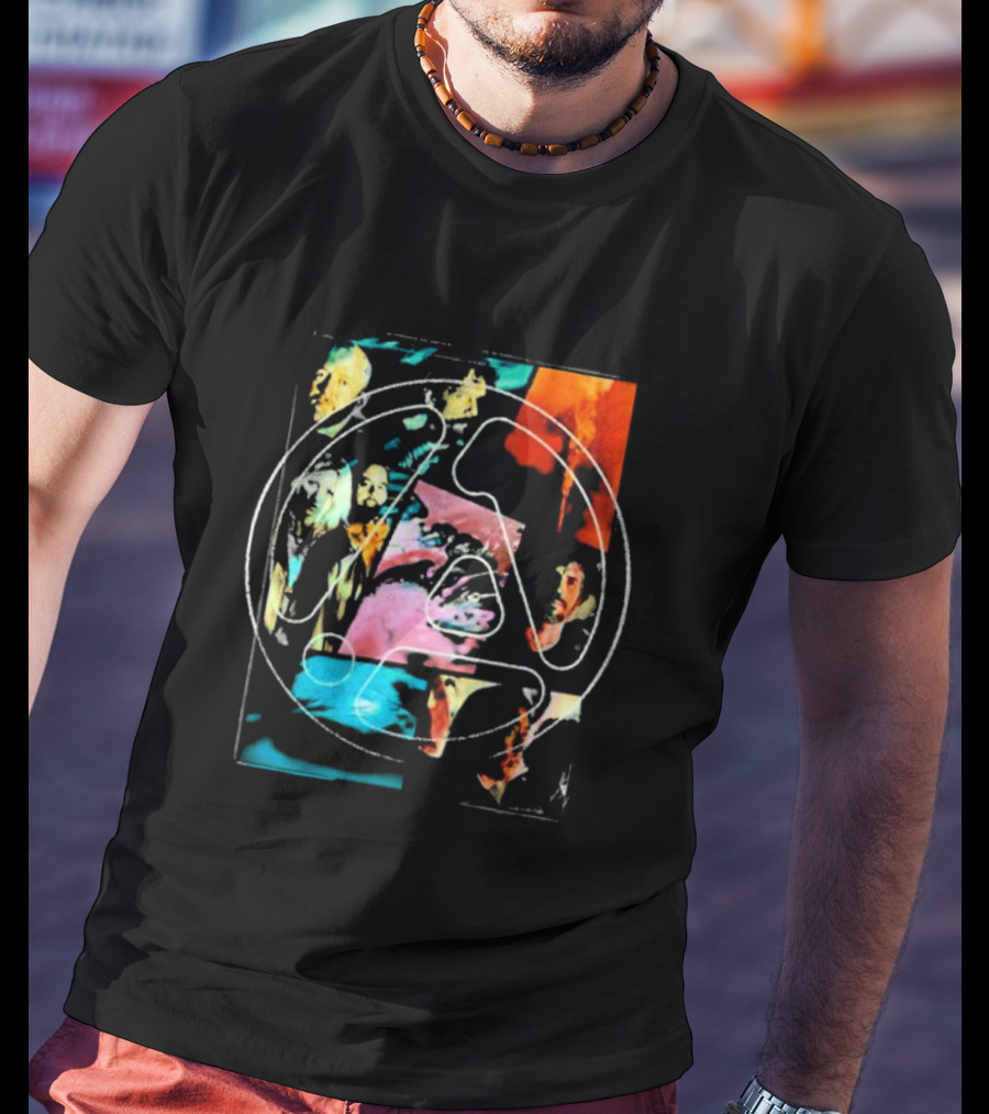 Linkin Park From Zero Photo Collage Black Concert Aesthetic T-Shirt