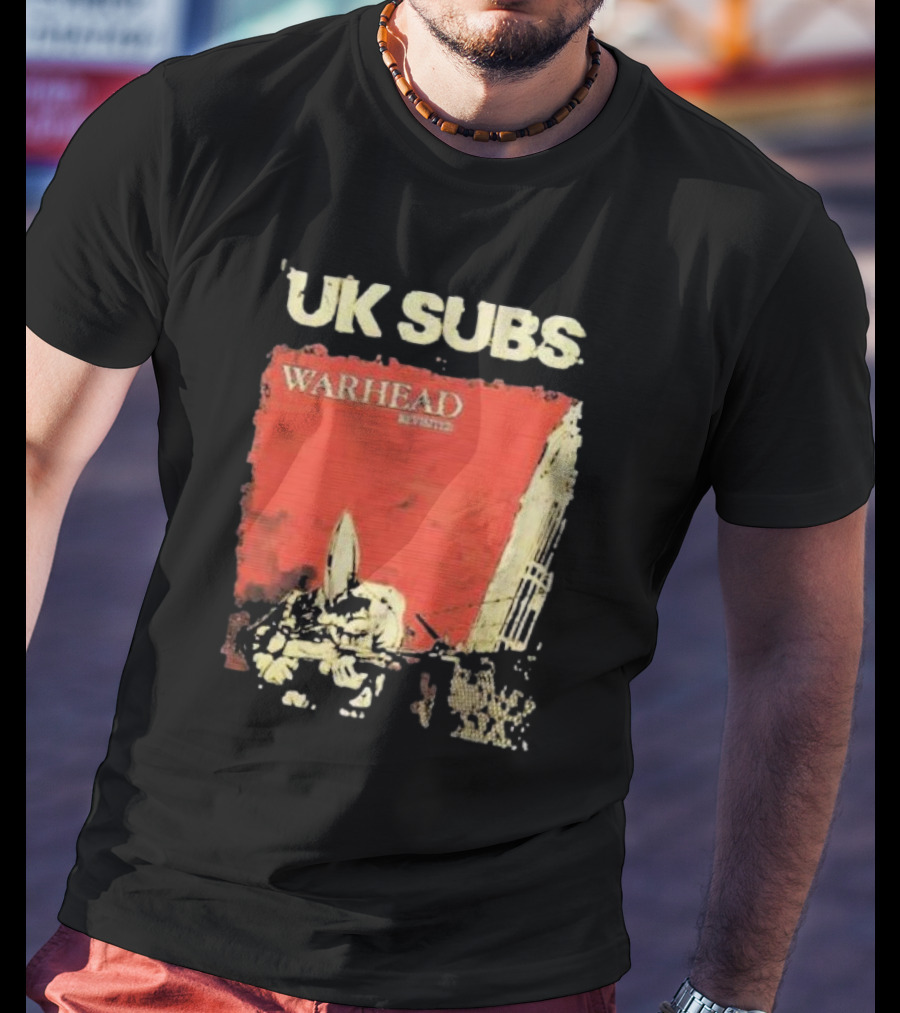 UK Subs Warhead Revisited Rocket T-Shirt
