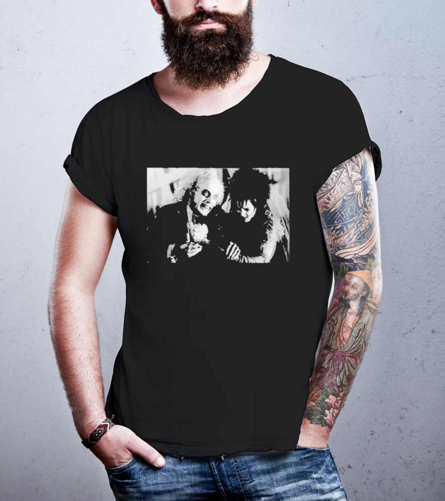Blackcraft Cult Beetlejuice Michael Keaton Winona Ryder Photography T-Shirt