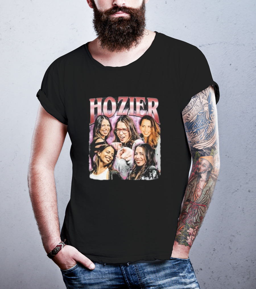 Hozier Melodyprints Laura Smiling Women Collage T-Shirt