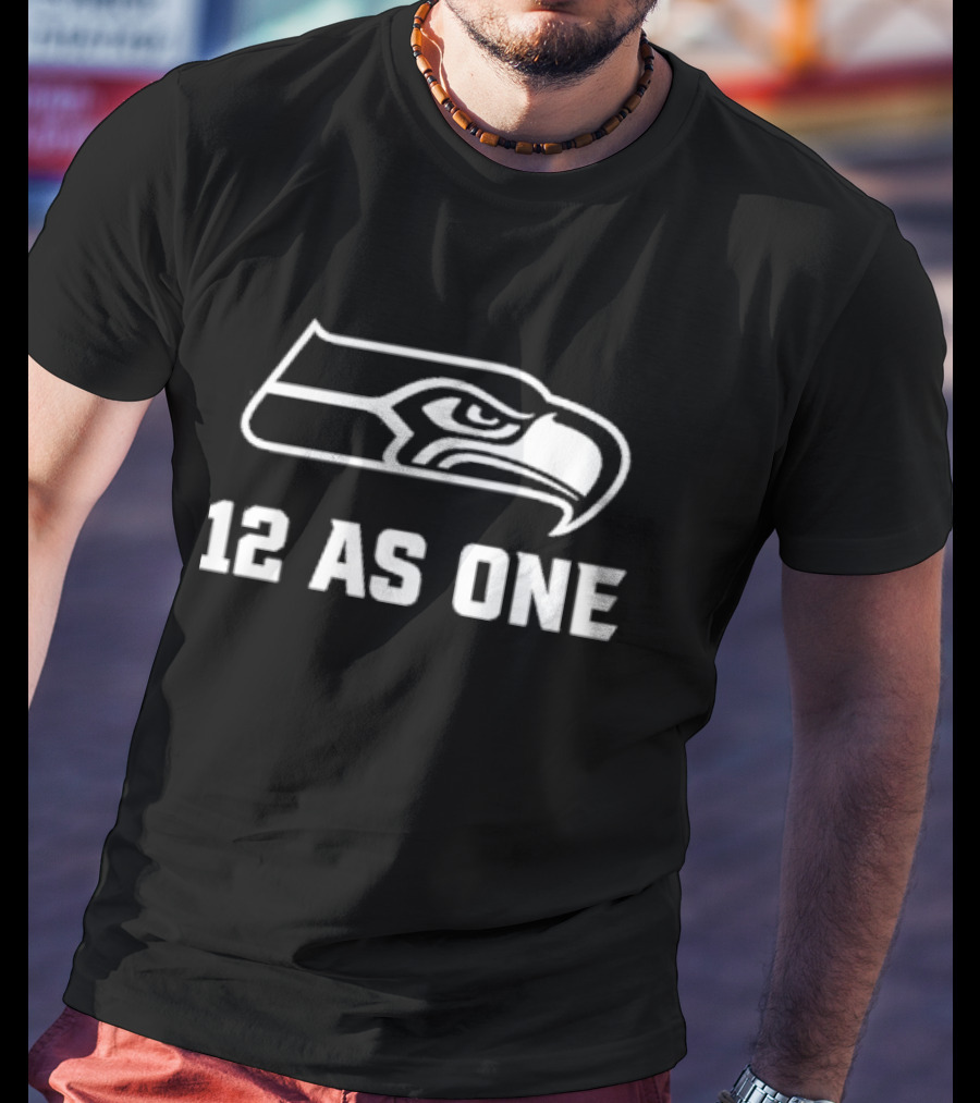 Seattle Seahawks 12 As One T-Shirt