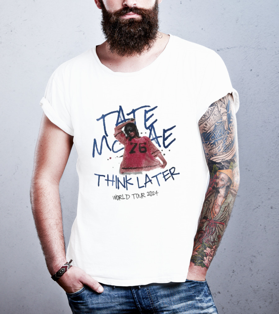 Tate McRae Think Later World Tour T-Shirt