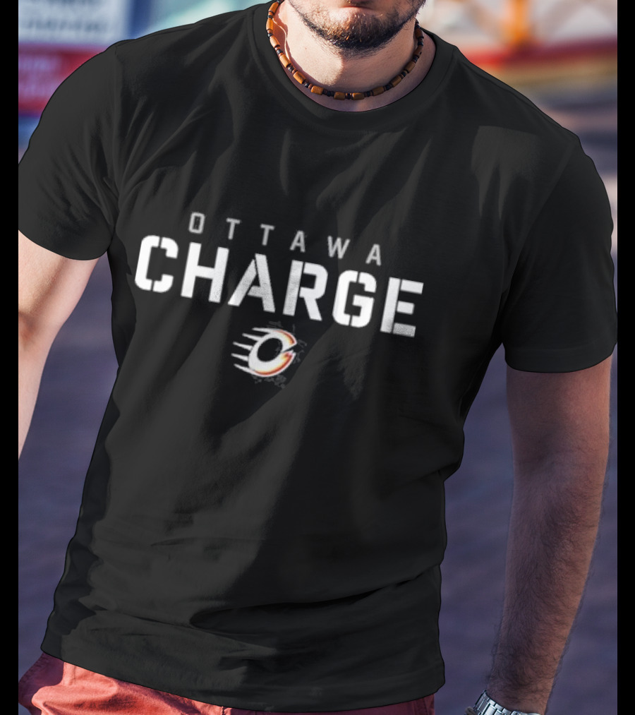 Brianne Jenner Ottawa Charge Royalty Elevated Logo T-Shirt