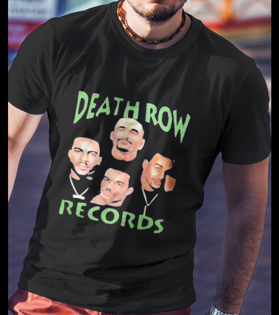 Death Row Records Famous Artists Icons T-Shirt