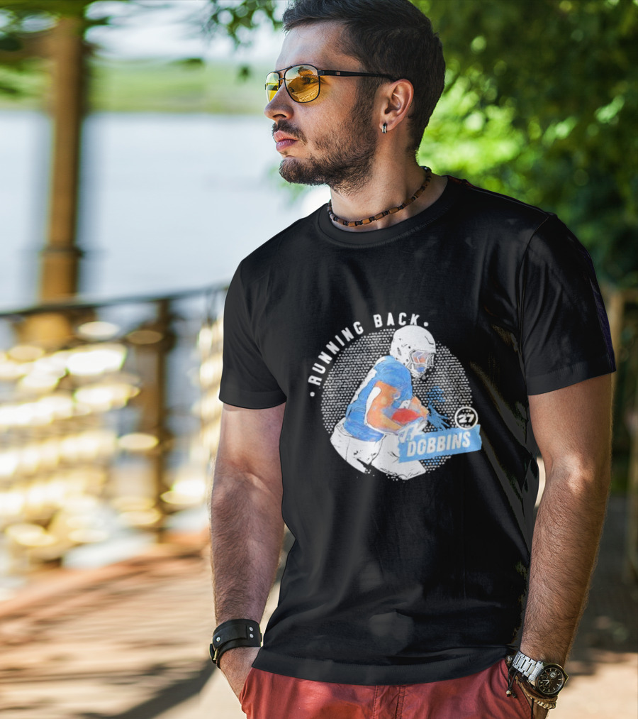 Running Back J.K. Dobbins Los Angeles C Dots T-Shirt