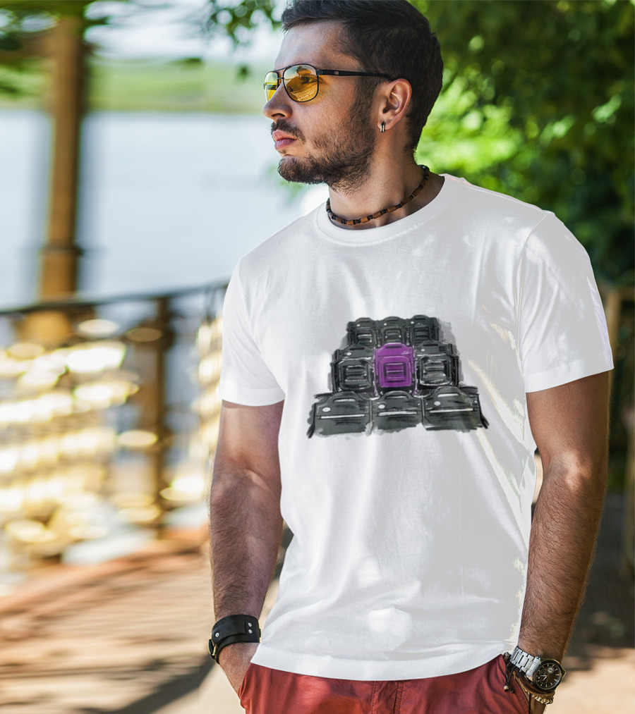 We Gotta Believe The Purple Seat Amidst Black Rows T-Shirt